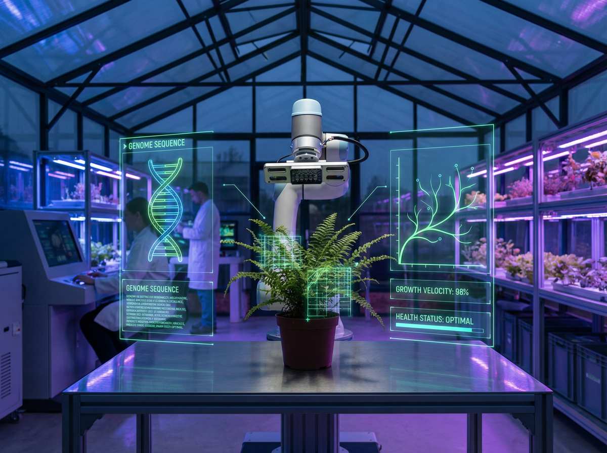 少女萝莉AI植物视频分析技术